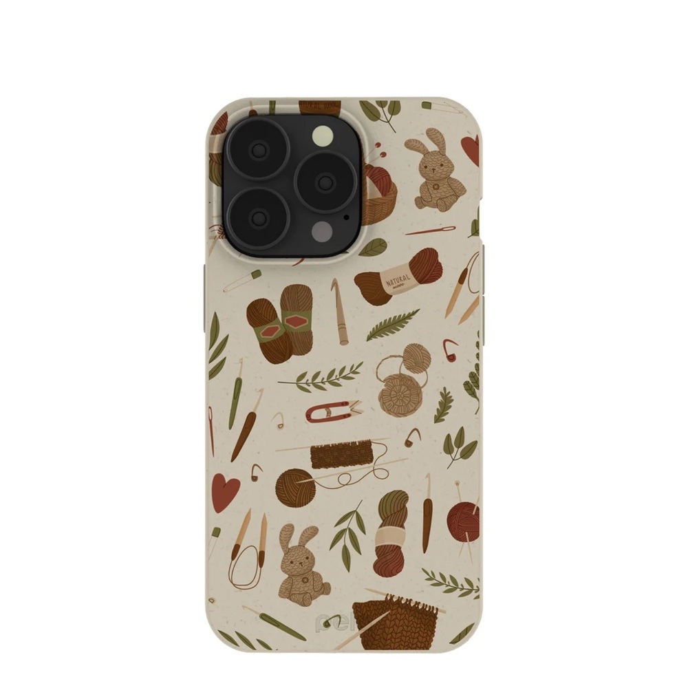 Pela London Fog Cozy Knit iPhone 13 Pro Case